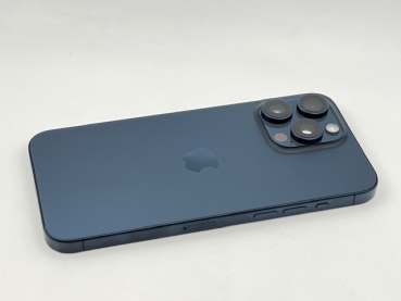 Refurbished iPhone 15 Pro Max titan blau